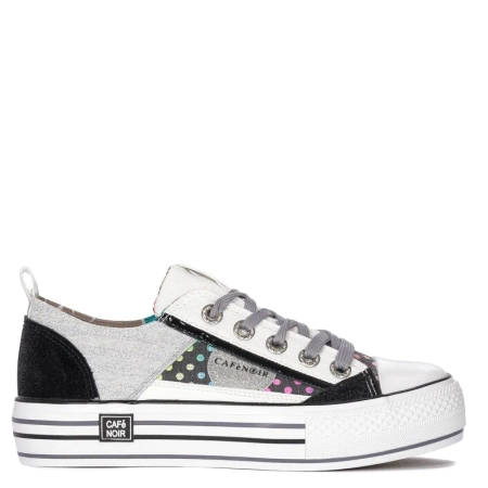 CAFENOIR Women's Sneakers Fabric Nero Black
