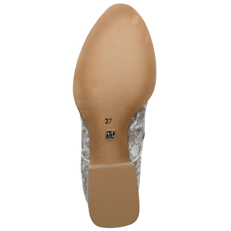 Maciejka Gold Lace-up Boots