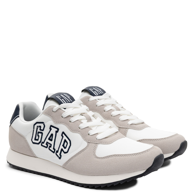 GAP Męskie Sneakersy Klasyczne Półbuty Sportowe Białe GPM6133050061