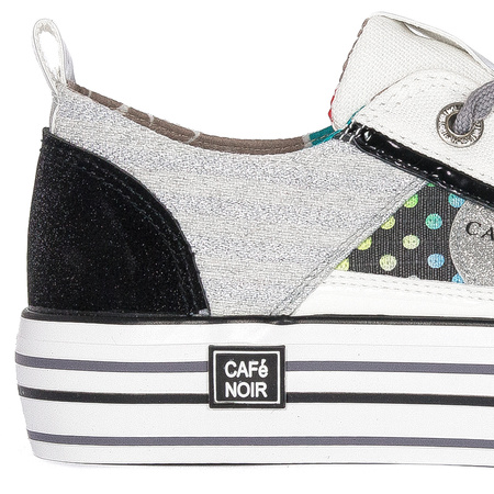 CAFENOIR Women's Sneakers Fabric Nero Black