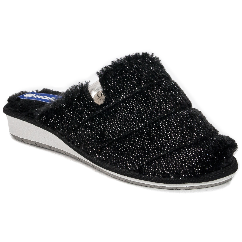 Inblu Kapcie damskie Czarny Black