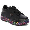 Filippo DP4480/23 BK MLT women's Platform Black Low Shoes