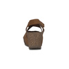 Yokono Women's leather anchor sandals Bari Ser Cuero brown