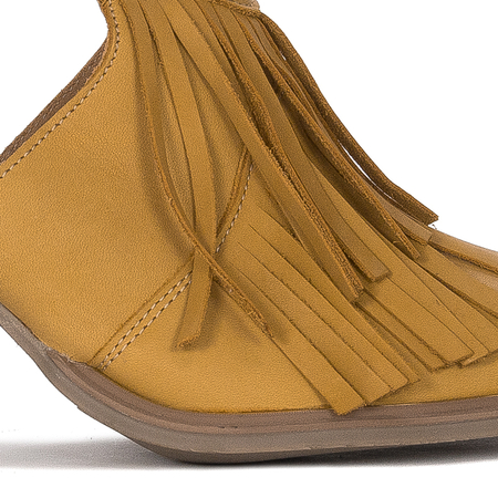 Maciejka 05807-07/00-5 Women's Yellow Shoes