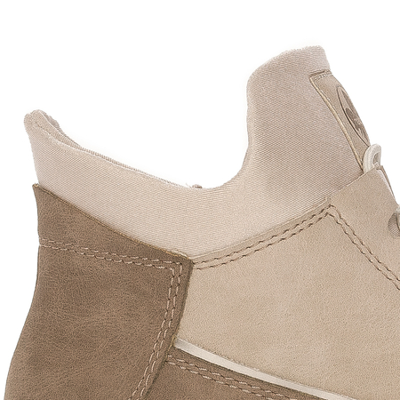 Rieker platform warned Beige Boots