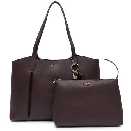Guess Tote Bag Melody Chocolate Brown HWBG9735230
