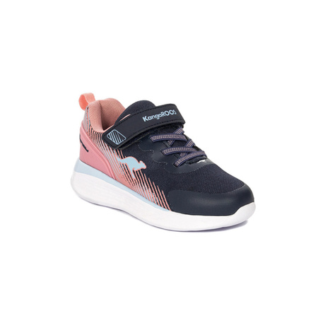 Kangaroos Sneakersy półbuty dziecięce dziewczęce DK Navy/Dusty Rose