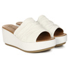 Maciejka Women's Leather Flip-Flops White