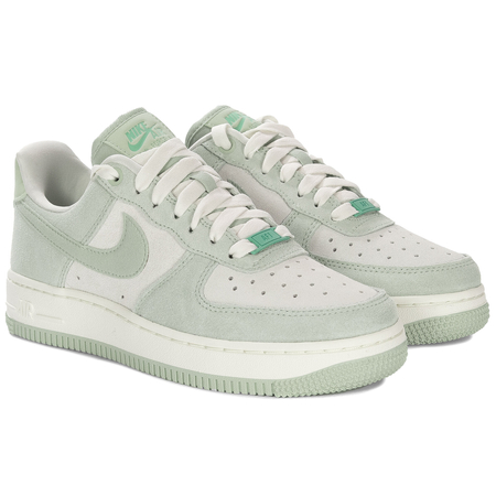 Nike Sneakersy Zamszowe Damskie Air Force 1 Zielone HQ1497-099