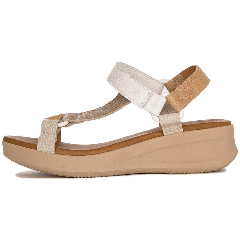 Maciejka Navy Blue Leather Sandals
