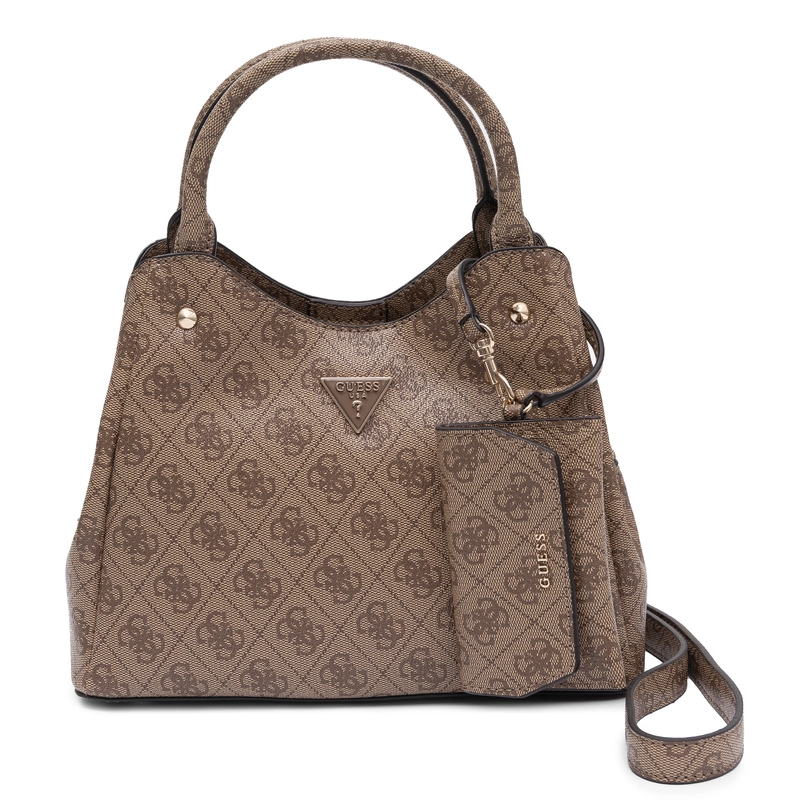 Guess Torebka Damska Do Ręki I Na Ramię Elegancka Beżowy SG248422-LATTE LOGO