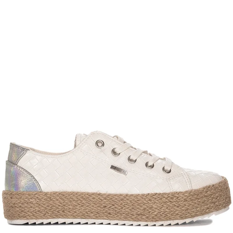 Big Star JJ274397 White Espadrilles