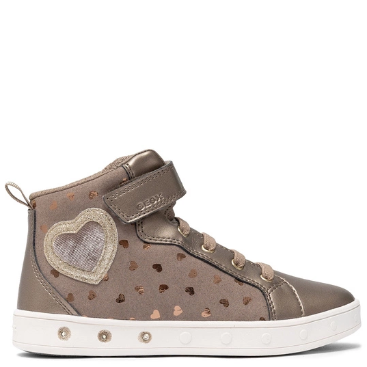 Geox Sneakersy Dziecięce Dk Beige- Platinum