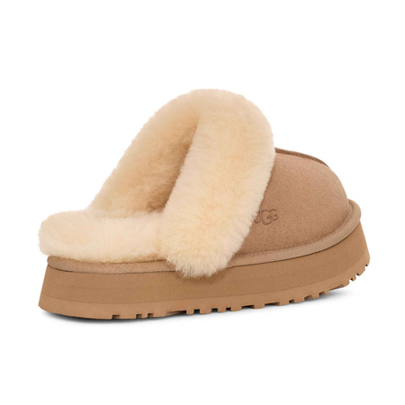 UGG Kapcie Damskie Na Platformie Disquette Sand