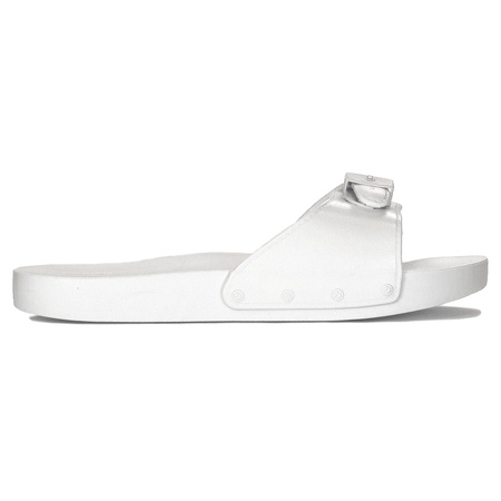 Scholl Women's flip-flops Pescura Flat Aqua Off White