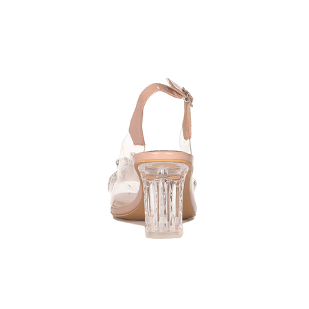 D&A Women's high-heeled sandals Pink