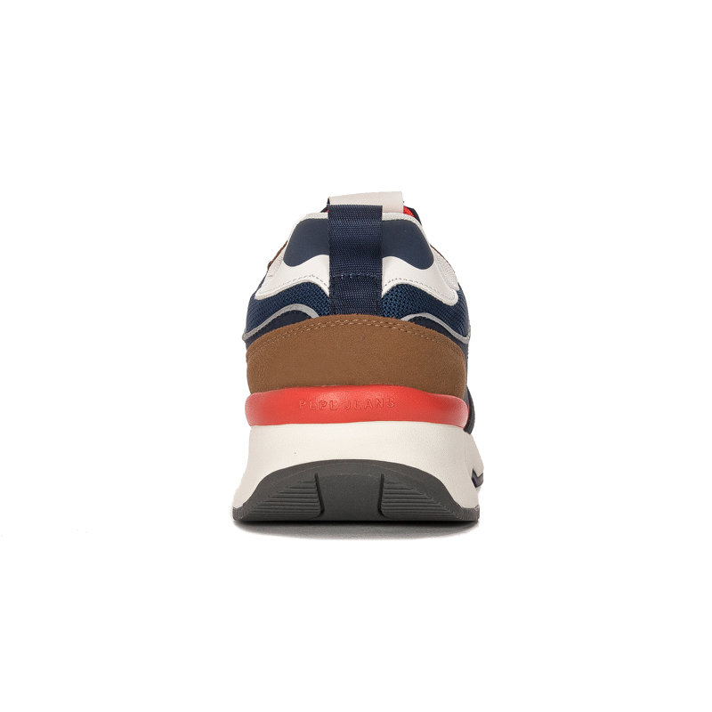 Pepe Jeans Sneakersy buty męskie Navy Britt Pro 22 M granatowe