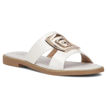 Filippo Women's Flip-Flops White