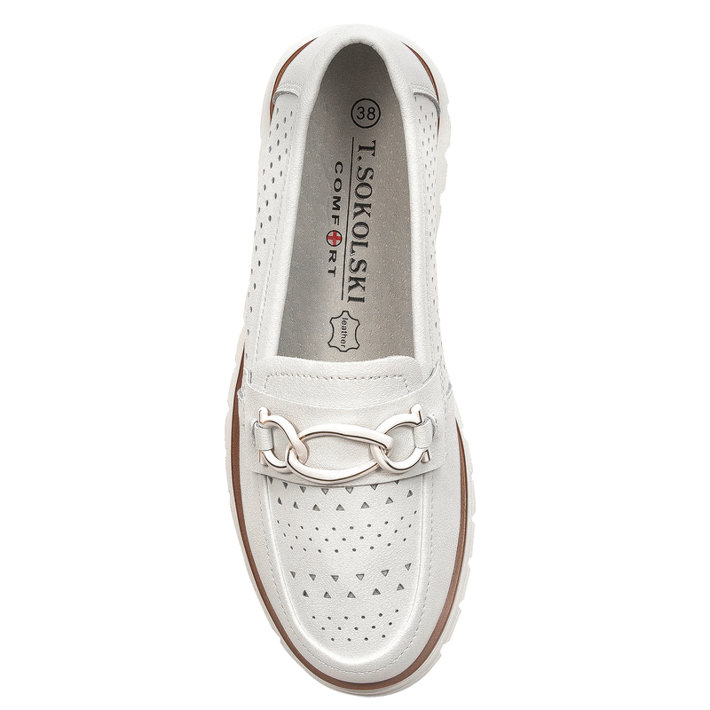 T.Sokolski Women's White Shoes