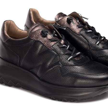 Wonders Women's Platform Half Shoes Wild I Negro