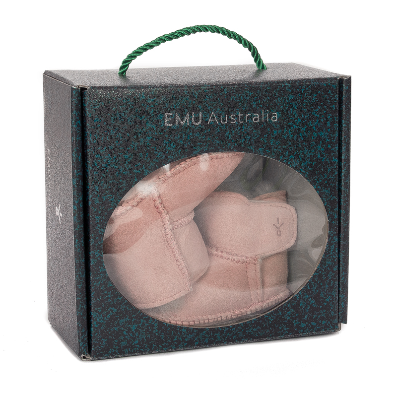EMU Australia Pink Baby Bootie Baby B10310 Pink