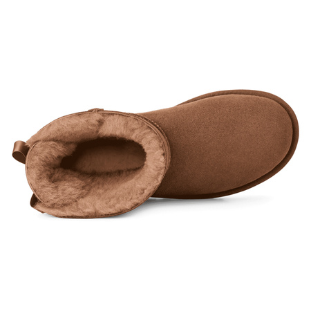 UGG 1016501 Mini Bailey Bow II Rocky Oak Boots