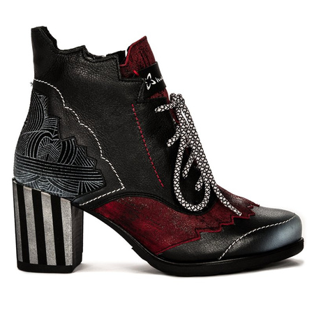 Maciejka 03190-01/00-3 Burgundy Boots