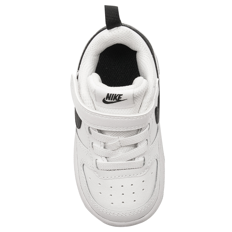 Nike Buty dziecięce niemowlęce Court Borough Low 2 (TDV) White/Black