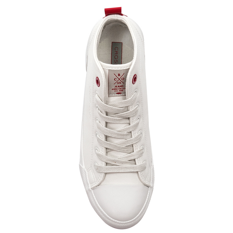 Trampki Cross Jeans II2R4033C White Białe