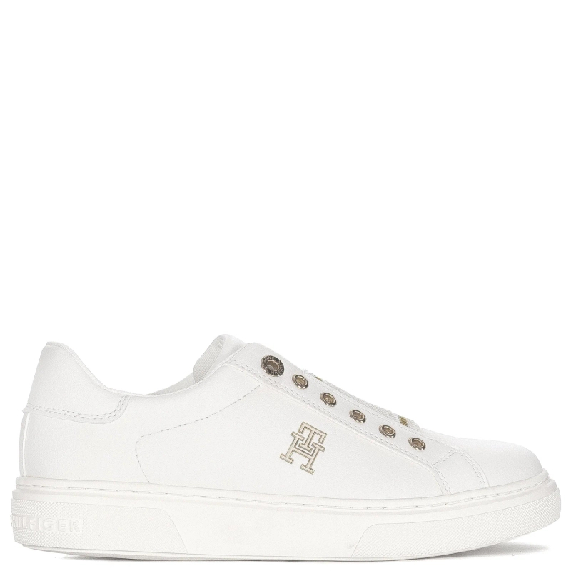 Tommy Hilfiger Women's Half Shoes White