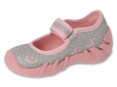 Befado Children's Girl Low Shoes Grey Unicorn