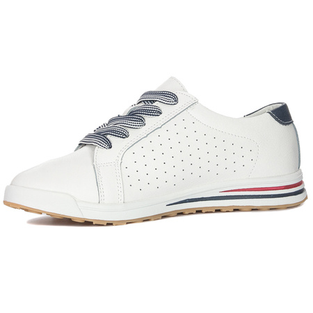 Filippo leather WH White shoes