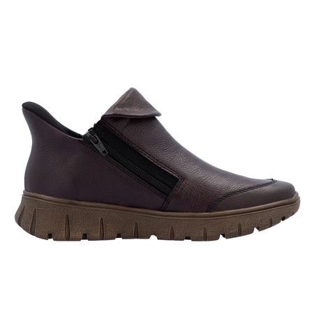 Rieker Women's Half Shoes Maroon