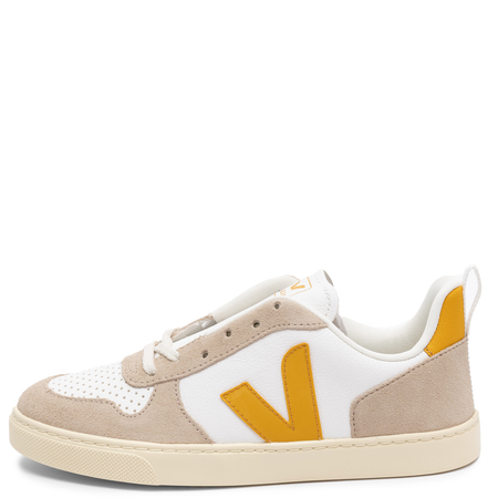 Veja Women's Leather White Uoro Almond  Sneakers