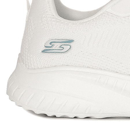 Skechers Bobs Sport Face Off Sneakersy Damskie Białe 117209-OFWT