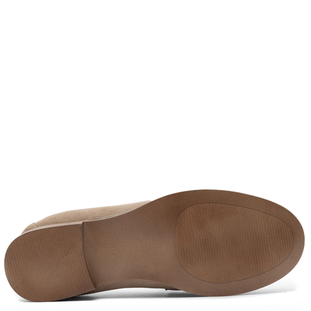 Maciejka Suede Leather Loafers Women Beige HJ764-04/00-1