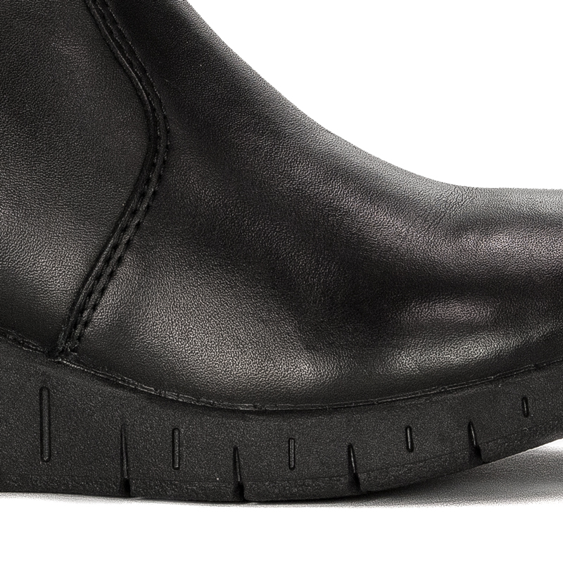 Rieker Women's insulated leather boots Black