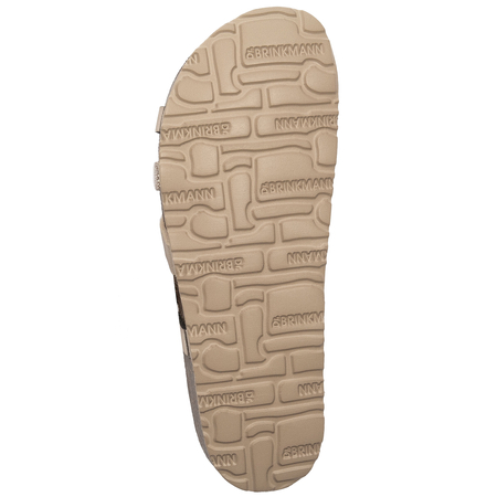Dr. Brinkmann Women's Flip-Flops Gold