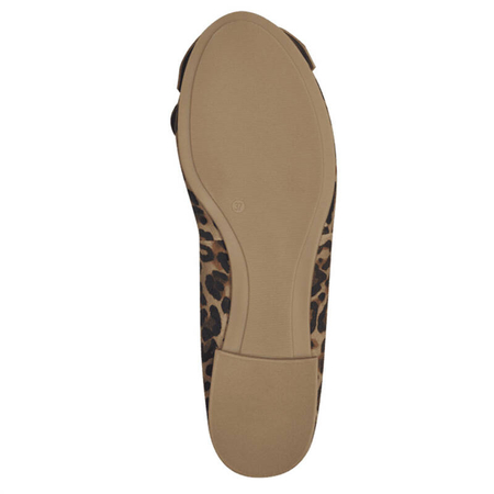 Tamaris Baleriny Skórzane Leopard