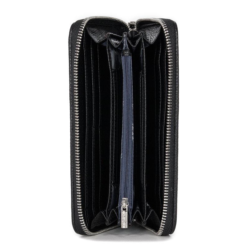 U.S. POLO ASSN. New Hailey L Zip Ard Wall BEUHF5162WVP000 Black Wallet
