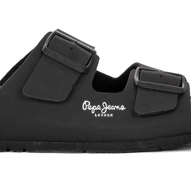 Pepe Jeans Klapki Męskie Czarne