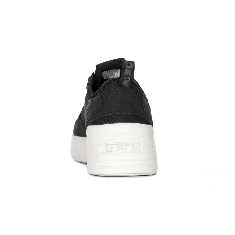 Big Star Sneakersy półbuty damskie Black Czarne