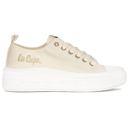 Lee Cooper Women's Beige Sneakers