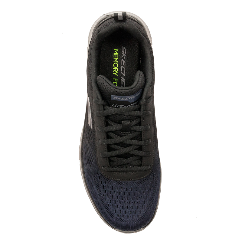 Skechers Sneakersy Męskie 232399-NVBK Czarny