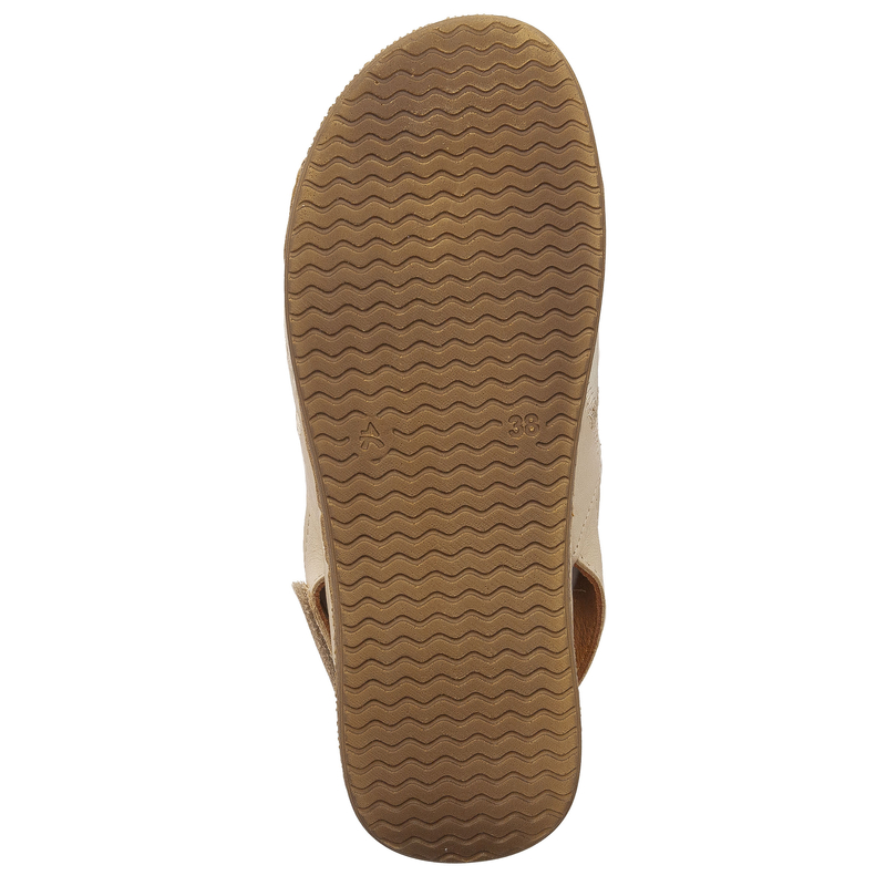 Maciejka Women's Leather Sandals Beige
