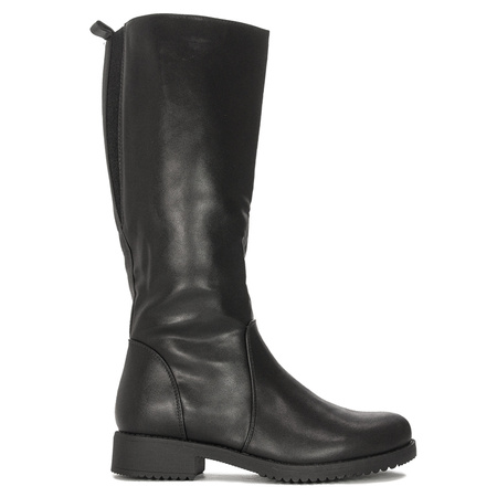 Sergio Leone KZ528 Boots warmed Black