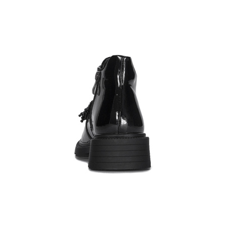 Filippo Black Women's Leather Warmed Boots