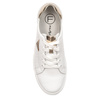 Filippo White Women's Leather Sneakers