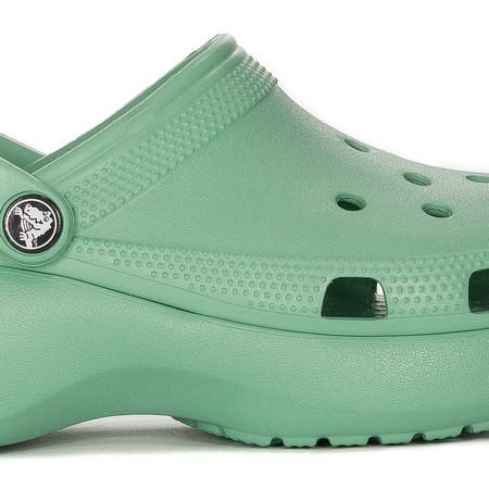 Crocs Classic Platform Clog Jade Stone Slides