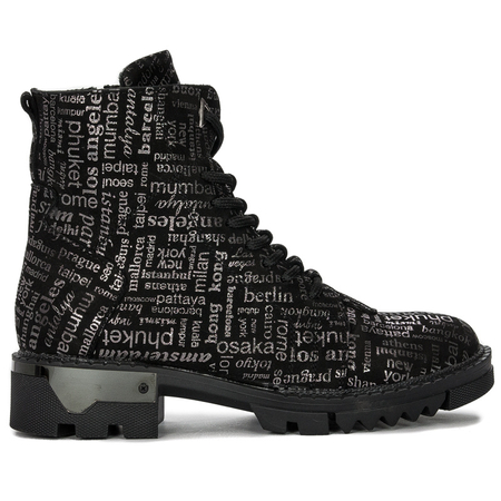 Artiker 49C0727 Black Silver Boots